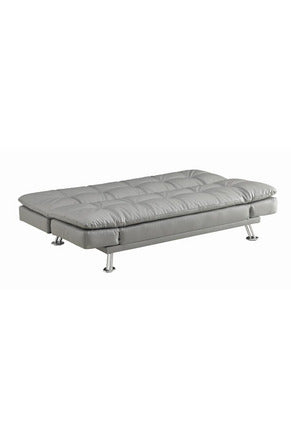 Dilleston Tufted Back Upholstered Sofa Bed Grey