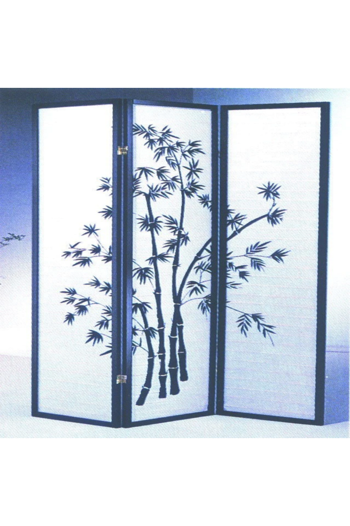 Biombo de diseño de bambú