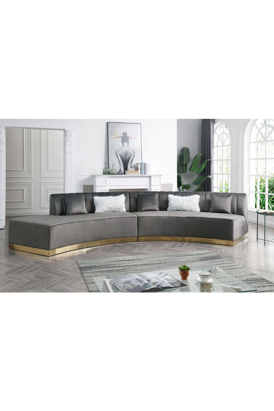 Sectional Sofa curved