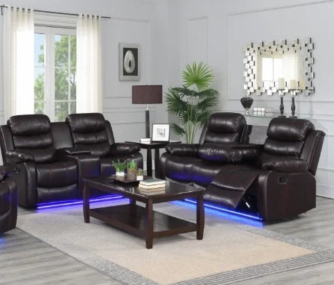 Set sofa and loveseat