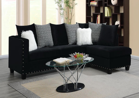 Black 2 PC Sectional