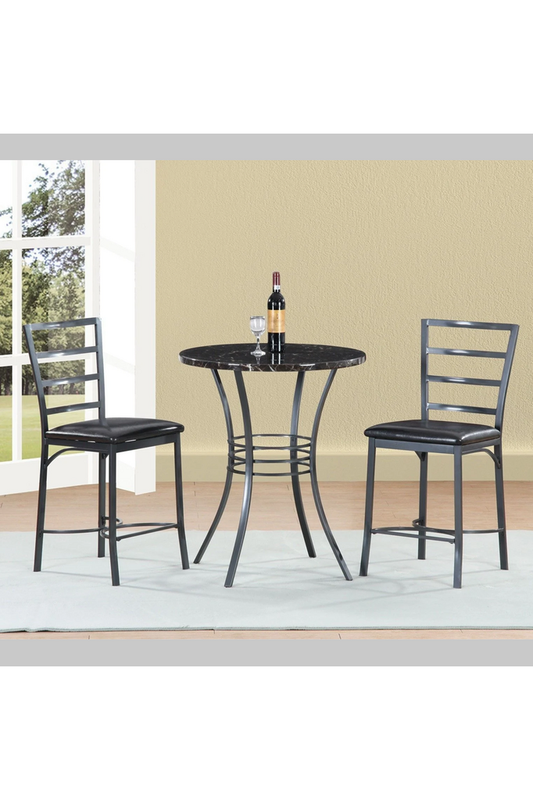 Juego de mesa de mostrador de diseño de mármol